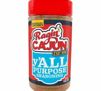 All Purpose Cajun Seasoning Mild 8 oz Ragin’ Cajun (Pack of 1)