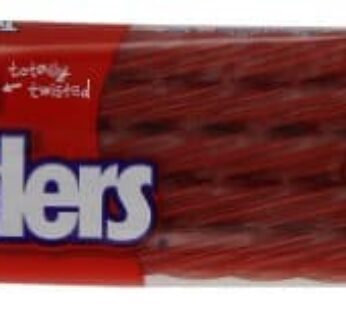 TWIZZLERS Twists, Strawberry Flavored Licorice Candy, 2.5 Ounce Packet (Pack of 36)