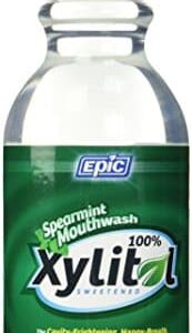 Epic Xyitol Spearmint Flavored Mouthwash, 16-Ounce - Image 1