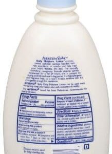 Aveeno Baby Daily Moisture Lotion, Fragrance Free, 12 Ounce (Pack of 2) - Image 2