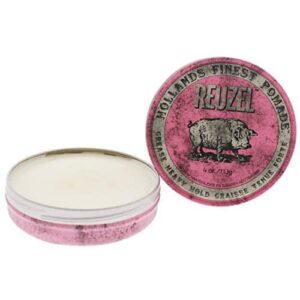 REUZEL Pink Pomade Grease, Heavy Hold, 4 oz. - Image 7