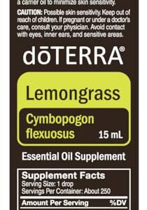 doTERRA - Lemongrass Essential Oil - 15 mL - Image 8