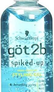 got2b Spiked-Up Max Control Styling Gel, 8.5 Ounce (Pack of 4) - Image 1