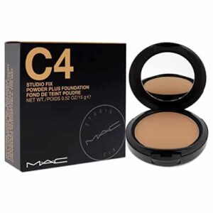 MAC Studio Fix Powder Plus Foundation C4, Multi, 0.52 Ounce (JL69060225) - Image 3