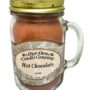 Our Own Candle Company, Hot Chocolate Scented Mason Jar Candle, 100 Hour Burn Time, Made in The USA - 13 Ounces