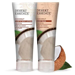 Desert Essence Organic Coconut Hand and Body Lotion 8 fl. oz. - Image 8