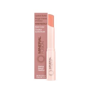 Mineral Fusion Lipstick Butter, Honeysuckle, 0.06 Ounce - Image 1