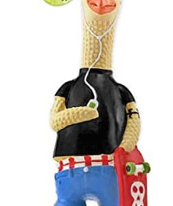 Ruffin' It Tony Mohawk Durable Latex Chicken Dog Toy, Large - Image 2