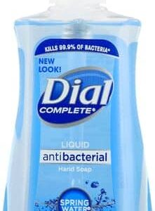 Dial Complete Antibacterial Liquid Hand Soap, Spring Water, Blue, 7.5 fl oz (Pack of 1) - Image 2