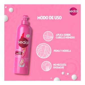 Sedal S.O.S. Ceramides with Micro Ceramides Hair Styling Cream 300 ml - Image 6