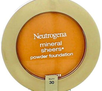 Neutrogena Mineral Sheers Powder Foundation, Buff 30, 0.34 Ounce