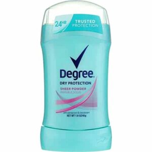 Degree Deodorant 1.6 Ounce Womens Sheer Powder (47ml) (2 Pack) - Image 1