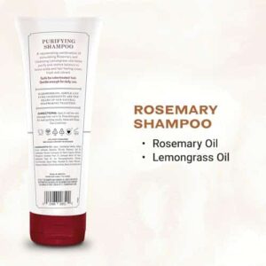 The Grandpa Soap Company Shampoo - Purifying With Rosemary and Lemongrass Oils, Leaves Scalp and Hair Feeling Clean and Fresh, All Hair Types, Vegan, - Image 2