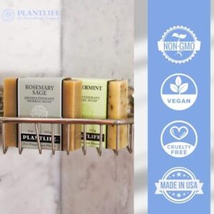 Plantlife Patchouli 6-pack Bar Soap - Moisturizing and Soothing Soap for Your Skin - Hand Crafted Using Plant-Based Ingredients - Made in California 4 - Image 3