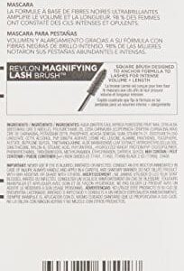 Revlon Volume + Length Magnified Mascara, Black - Image 3