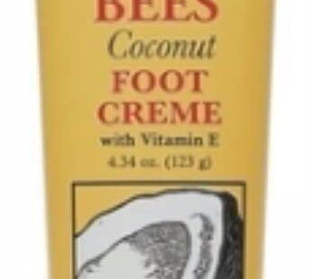 Burt’s Bees Coconut Foot Creme 4.34 oz (Pack of 10)