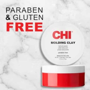 CHI Molding Clay Texture Hair Paste, Styling Product For Volume, Texture & Body, Paraben & Gluten-Free, 2.6 Oz - Image 2