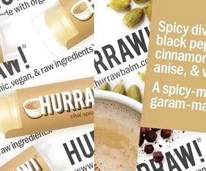 Hurraw! Chai Spice Lip Balm: Organic, Certified Vegan, Cruelty and Gluten Free. Non-GMO, 100% Natural Ingredients. Bee, Shea, Soy and Palm Free. Made - Image 4