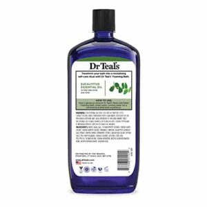 Dr Teal's Foaming Bath with Pure Epsom Salt, Relax & Relief with Eucalyptus & Spearmint, 34 fl oz (Packaging May Vary) - Image 11