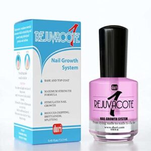 duri Rejuvacote 1 Original Maximum Strength Nail Growth System Base, Top Coat and Miracote Quick Dry Top Coat Combo - Image 5