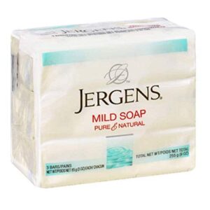 Jergens Mild Soap 3 Bars 3 oz ea (Pack of 2) - Image 2