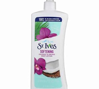 St. Ives Softening Body Lotion Coconut & Orchid Extract 21 oz (Pack of 6)