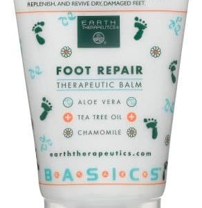 Earth Therapeutics Foot Repair Balm, 4-Ounce Tube (Pack of 3) - Image 1