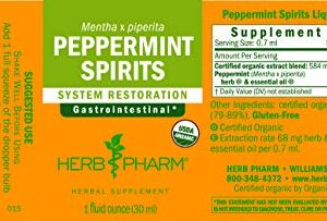 Herb Pharm, Peppermint Spirits Organic, 1 Fl Oz - Image 2