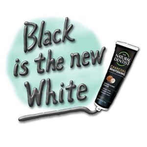 The Natural Dentist Charcoal Whitening SLS-Free Toothpaste, Cocomint, 5 Ounce Tube - Image 8