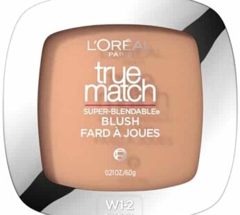 L’Oreal Paris True Match Super-Blendable Powder Blush, Bare Honey, 0.21 Oz (Packaging May Vary)
