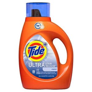 Tide Liquid Laundry Detergent, Ultra Stain Release, 46 Ounce - Image 1