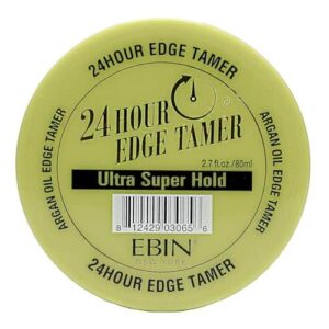 EBIN NEW YORK 24 Hour Edge Tamer, Ultra Super Hold - No Flaking, No White Residue, Shine and Smooth texture with Argan Oil and Castor Oil (2.7 oz) - Image 1