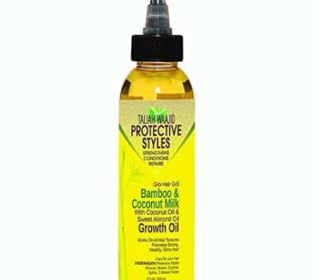 Taliah Waajid Hair Gro Bamboo and Coconut Milk Growth Oil, 4 Oz