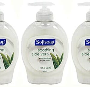 Softsoap Soothing Aloe Vera Moisturizing Hand Soap, 7.5 Ounce (Pack of 3) - Image 1