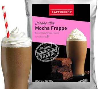 Cappuccine Mocha Frappe Mix, 3 Pound (Pack of 1)