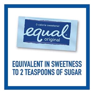 EQUAL 0 Calorie Sweetener, Aspartame and Acesulfame-K Sweetener Packets, Zero Calorie Sugar Alternative, Erythritol Free, 1000 Ct (Pack of 1) - Image 3