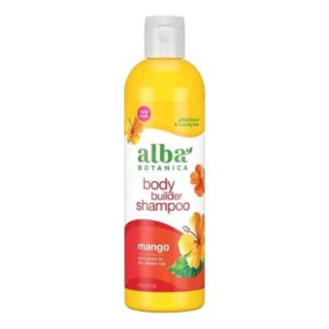 Alba Botanica Body Builder Shampoo, Mango, 12 Oz - Image 1