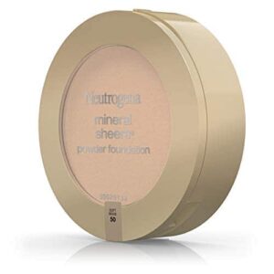 Neutrogena Mineral Sheers Powder Foundation, Soft Beige 50, 0.34 Ounce - Image 8