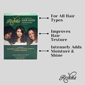 Reshma Beauty Deep Conditioning Hair Mask |Hair Treatment Infused with Collagen & Pro-Vitamin B5|Restorating & Nourishing for All Hair Types | (Pack o - Image 2