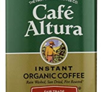 Caf? Altura, Organic Freeze Dried Coffee, 3.5 oz
