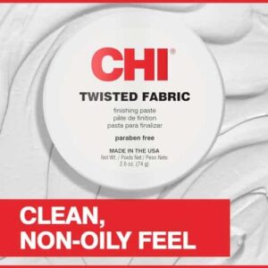 CHI Twisted Fabric, Moisturizing Styling Paste For Sculpting & Molding Hair, Creates A Brilliant Finish, Sulfate, Paraben, & Cruelty-Free, 2.5 Oz - Image 2