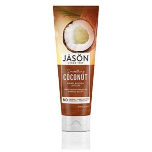 Jason Hand & Body Lotion, Smoothing Coconut, 8 Oz - Image 1