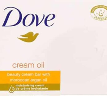 Dove Beauty Cream Bar With Moroccan Argan Oil, 3.5 Ounce / 100 Gram (Pack of 12 Bars)