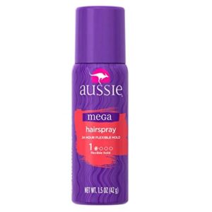 Aussie Mega Hairspray, 1.5 Fluid Ounce - Image 1