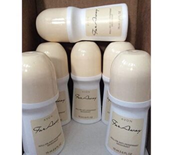 Avon Far Away roll-on anti-perspirant deodorant 2.6 fl.oz. Lot 6 pcs.