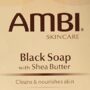 Ambi Skincare Black Soap with Shea Butter, 3.5 Oz (Pack of 2)