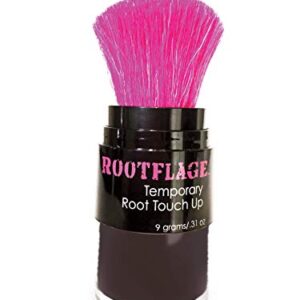 Rootflage Root Touch Up Hair Powder - Temporary Hair Color, Gray Coverage, Root Concealer, Thinning Hair Filler, Dry Shampoo, Eyebrow Filler (09 Brown - Image 1