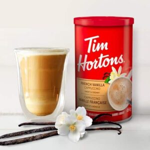 Tim Horton's Instant Cappuccino, French Vanilla, 16 Ounce - Image 4