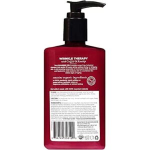 Avalon Organics Cleansing Milk, Wrinkle Therapy with CoQ10 & Rosehip, 8.5 Oz - Image 2