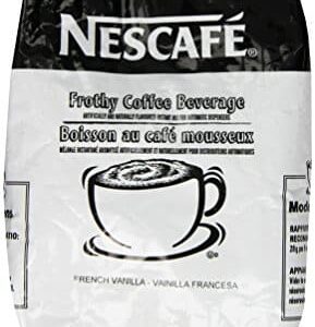 Nescafe Coffee, French Vanilla Cappuccino Mix, 32 Ounce Bag - Image 1